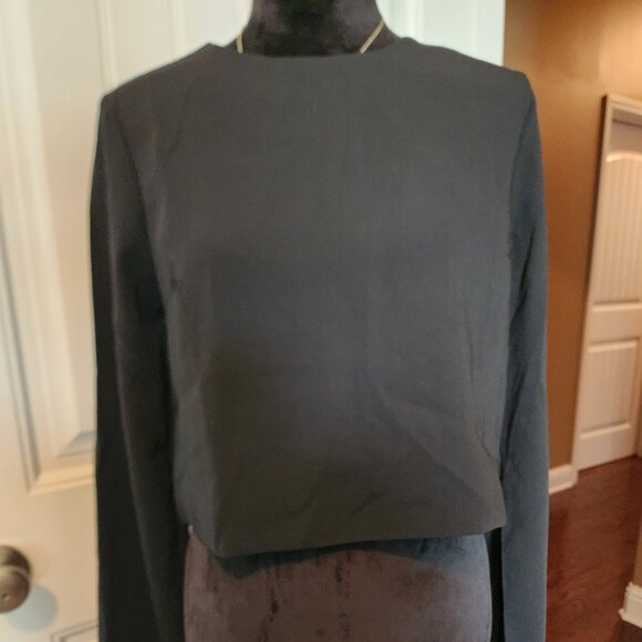 DO + BE Black Blouse - Picture 2 of 7